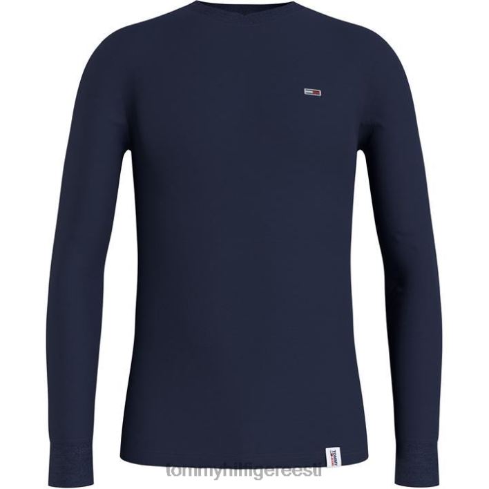 mini vahvliga dressipluus RJV6220218 Twlightt Navy dmn Tommy Hilfiger