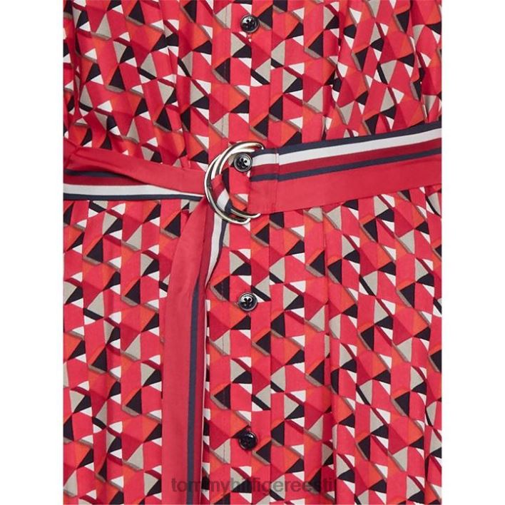 naiste geomeetrilise mustriga midisärkkleit RJV6219611 saare geo Tommy Hilfiger