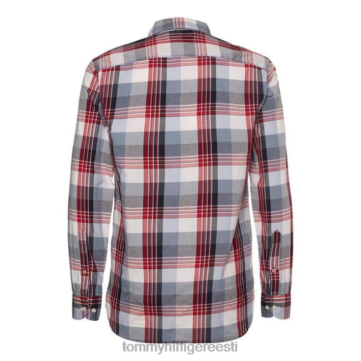 naturaalne pehme check RF särk RJV6219986 kõrbetaevas 0mt Tommy Hilfiger