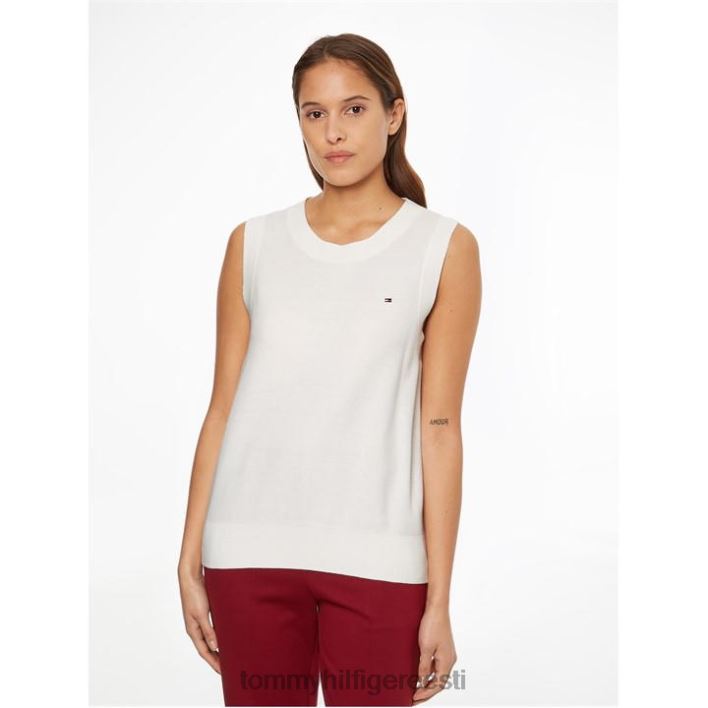 org co tekstuuriga c-nk tank kampsun RJV6220993 ecru ybl Tommy Hilfiger