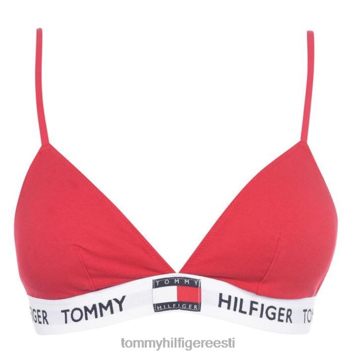 orgaanilise puuvillaga polsterdatud kolmnurkrinnahoidja RJV6220330 tango punane xcn Tommy Hilfiger