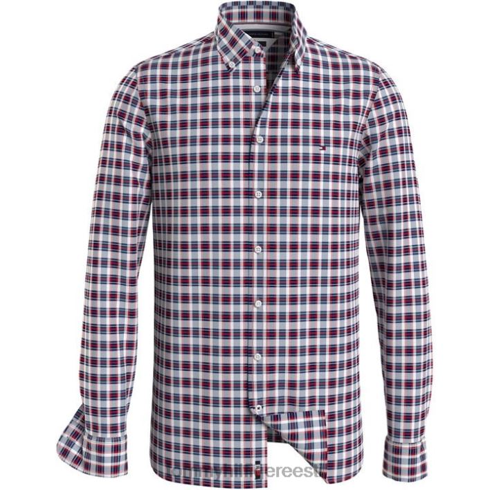 oxfordi tšekisärk RJV6219671 sinine 0 ms Tommy Hilfiger