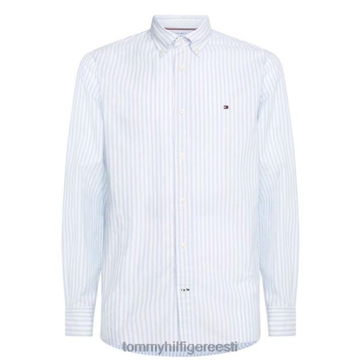 oxfordi triibuline särk RJV6219952 rahulik sinine 0a4 Tommy Hilfiger