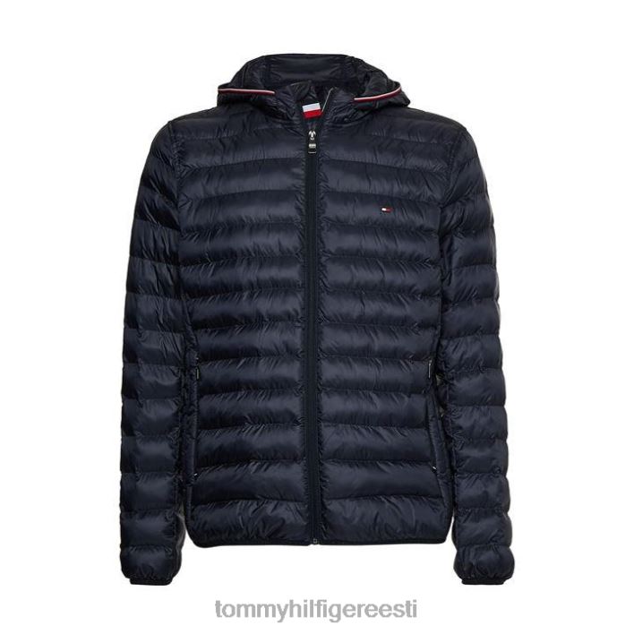 pakitav taaskasutatud kapuutsiga jope RJV6219599 kõrbe taevas dw5 Tommy Hilfiger