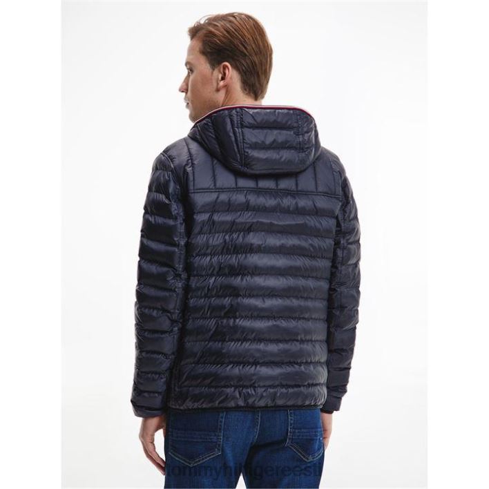 pakitav taaskasutatud kapuutsiga jope RJV6219599 kõrbe taevas dw5 Tommy Hilfiger