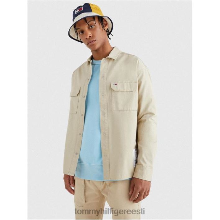 pehme täispuuvillane särk RJV6219824 savann acm Tommy Hilfiger