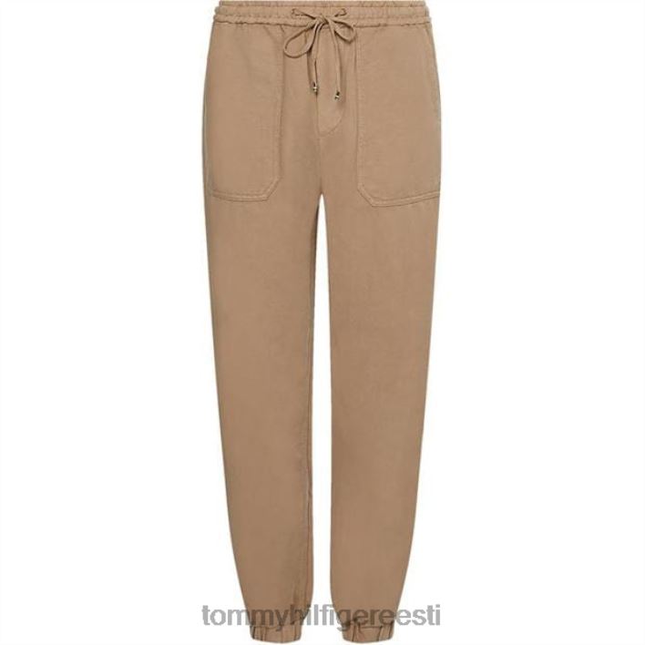 pehmed kitsenevad jooksupüksid RJV6220807 beež Tommy Hilfiger