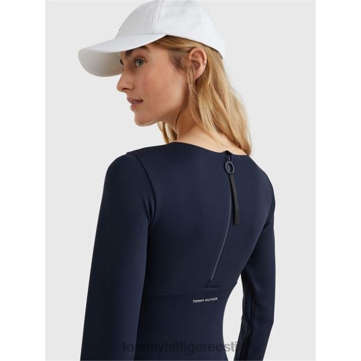 pikad varrukad ühes tükis RJV6220081 kõrbe taevas Tommy Hilfiger