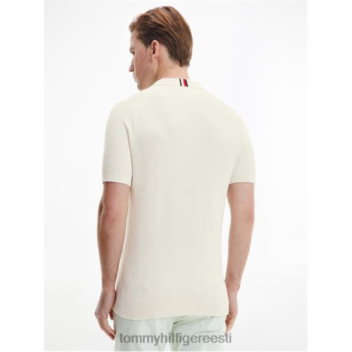 pikee struktuur polo s/s RJV6220170 elevandiluu ybi Tommy Hilfiger