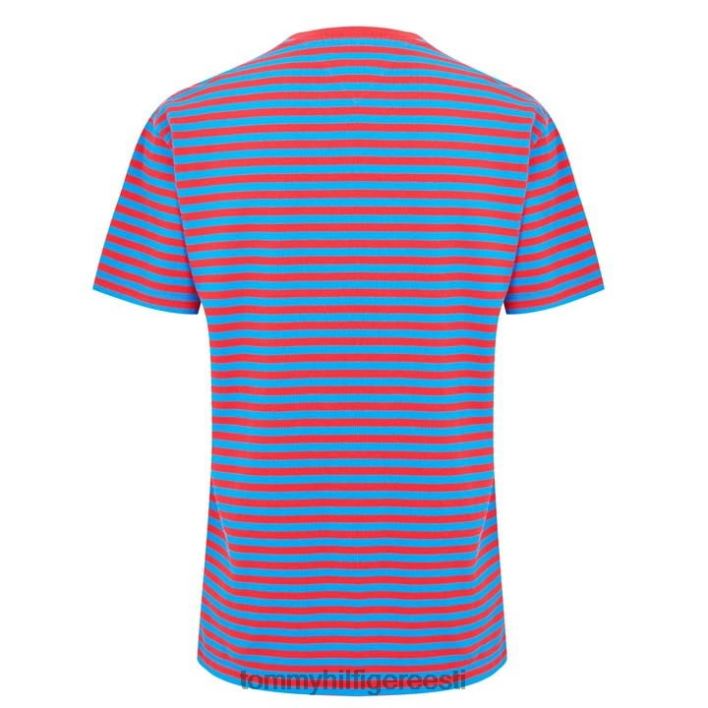 pikeetriibuline t-särk RJV6220500 aqua c4p Tommy Hilfiger