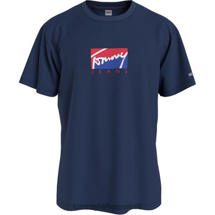 plokkgraafiline T-särk RJV6220292 hämar merevägi Tommy Hilfiger