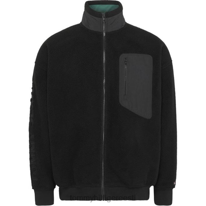 polaarne tõmblukk läbi fliisi RJV6220592 mustad voodid Tommy Hilfiger
