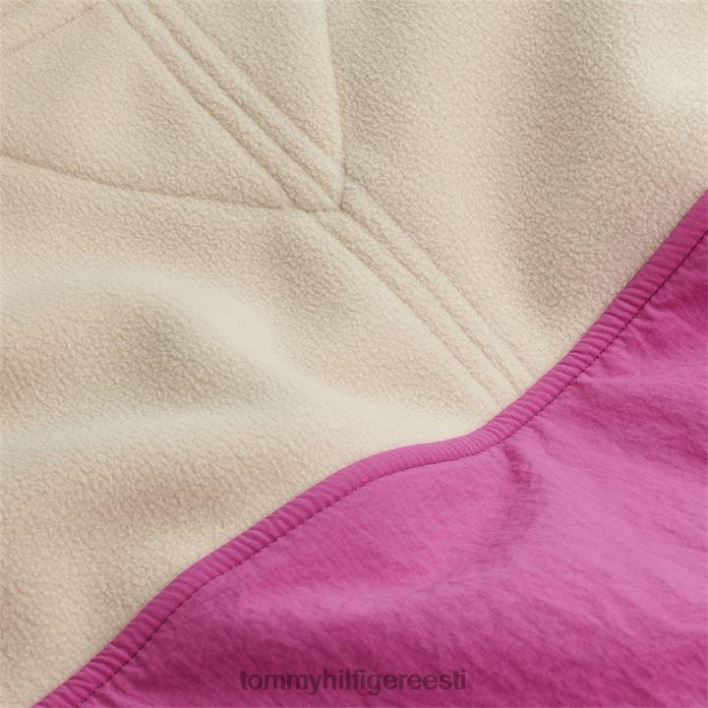 polar fliisist lukuga jakk RJV6220113 sile kivi Tommy Hilfiger