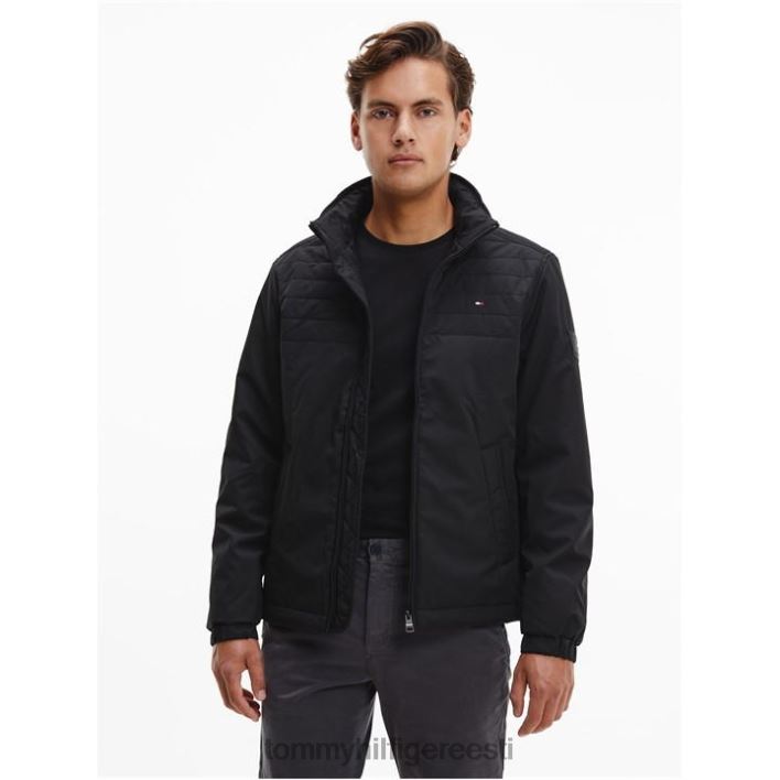 polsterdatud jakk RJV6219878 must Tommy Hilfiger