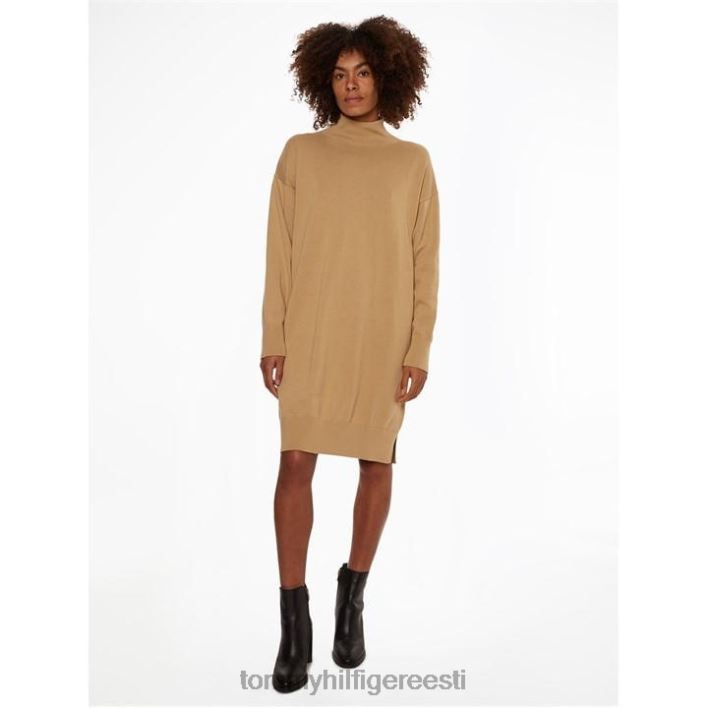 puuvillane graafiline m-nk kleit RJV6220981 maakhaki Tommy Hilfiger