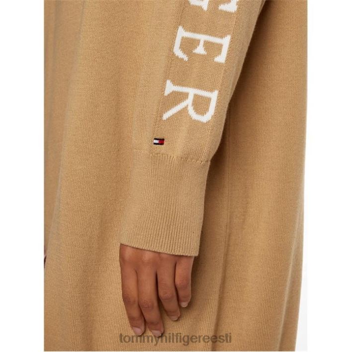 puuvillane graafiline m-nk kleit RJV6220981 maakhaki Tommy Hilfiger