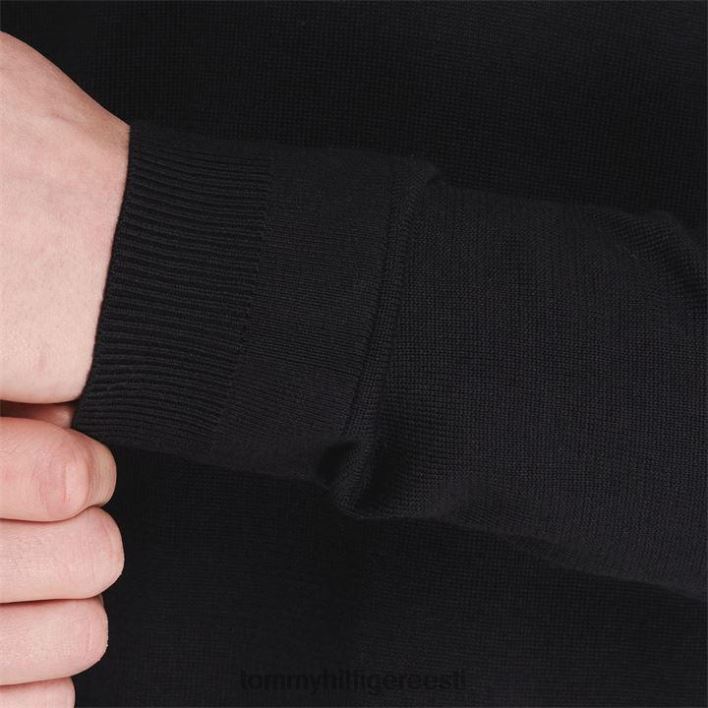 puuvillane v kaelusega kampsun RJV6220039 merevägi 403 Tommy Hilfiger