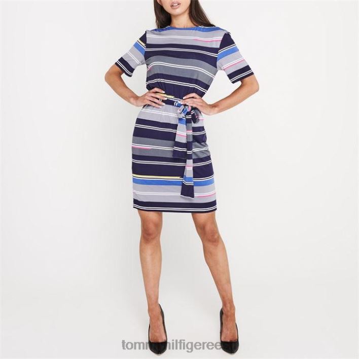 rae triibuline kleit RJV6220713 mitmevärviline Tommy Hilfiger