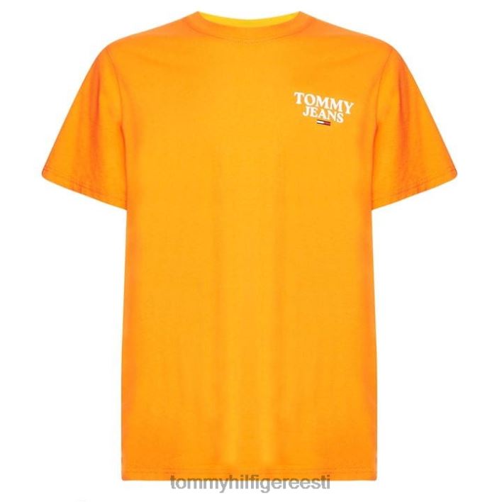 rindkere sissepääsu logoga tee RJV6220578 oranž se8 Tommy Hilfiger