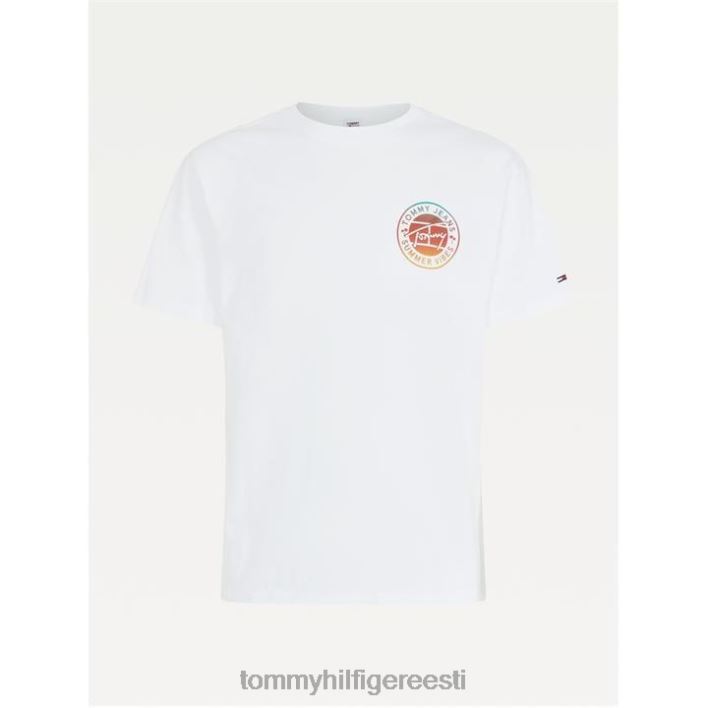 ringikujuline graafiline T-särk RJV6220609 valge ybr Tommy Hilfiger