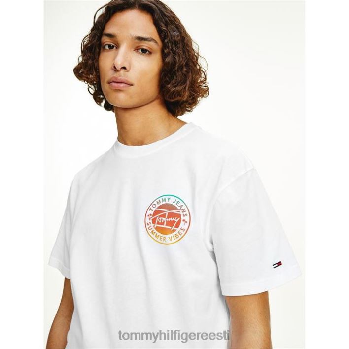 ringikujuline graafiline T-särk RJV6220609 valge ybr Tommy Hilfiger