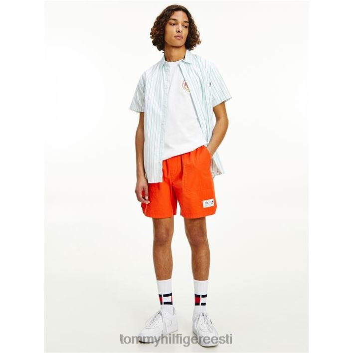 ringikujuline graafiline T-särk RJV6220609 valge ybr Tommy Hilfiger