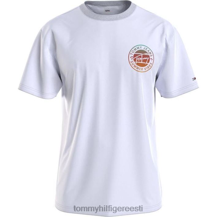 ringikujuline graafiline T-särk RJV6220609 valge ybr Tommy Hilfiger