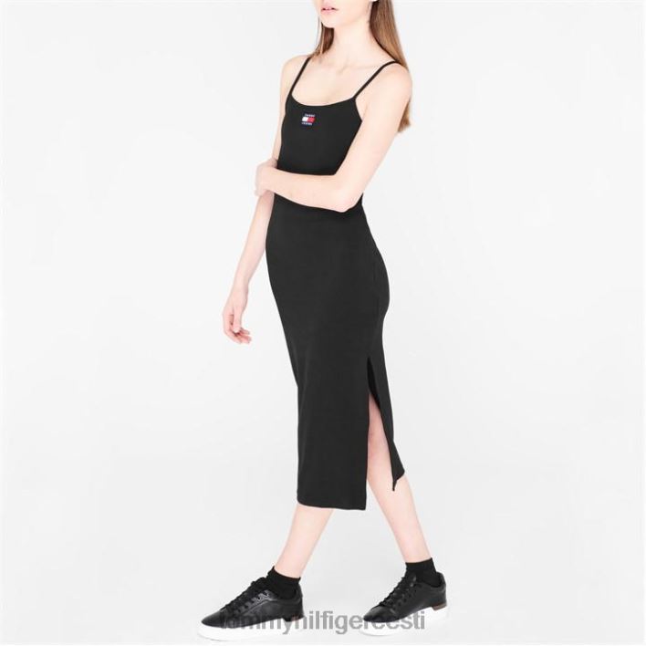 rinnamärgi kleit RJV6219804 must Tommy Hilfiger