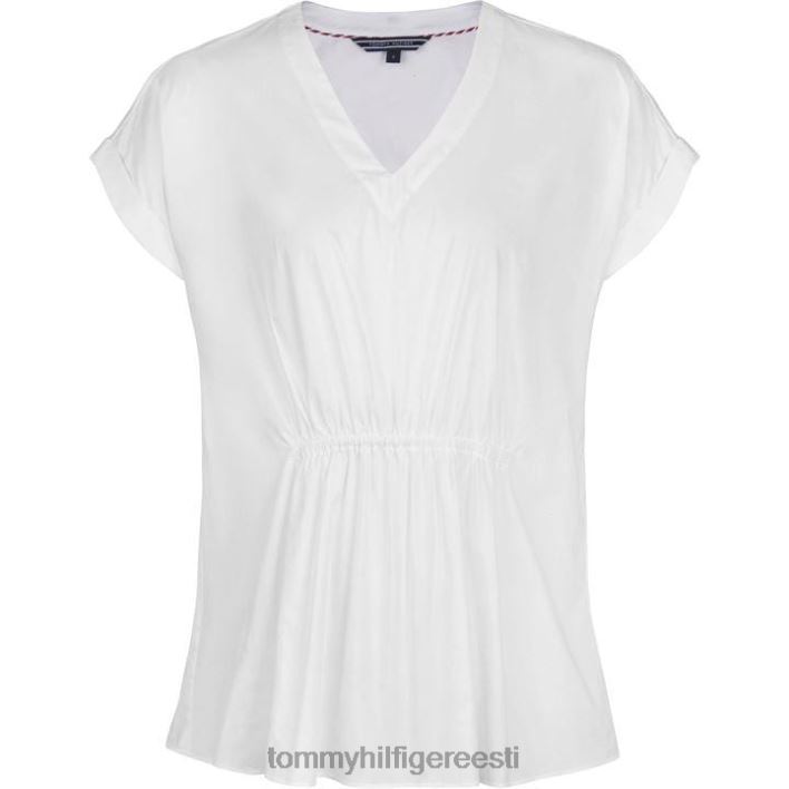 savie ruche top RJV6220728 valge Tommy Hilfiger