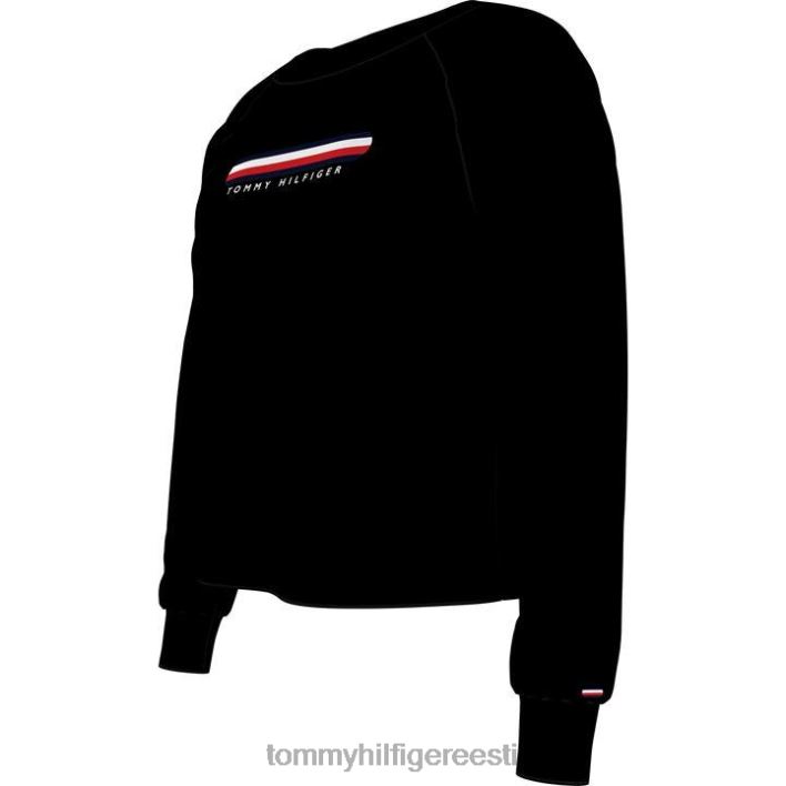 seacell kaelusega kampsun RJV6220182 must Tommy Hilfiger