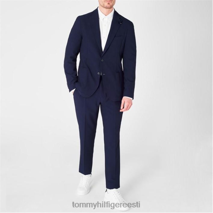 seersicker püksid RJV6220030 merevägi Tommy Hilfiger