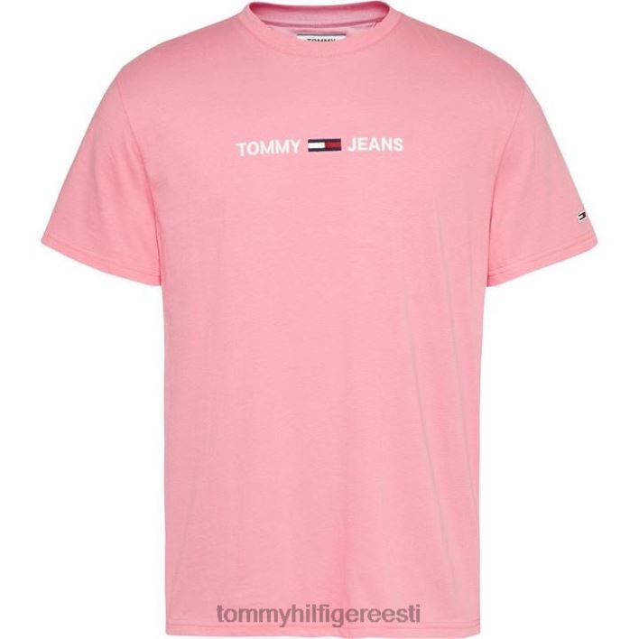 sirge logoga T-särk RJV6220469 tib roosakas Tommy Hilfiger