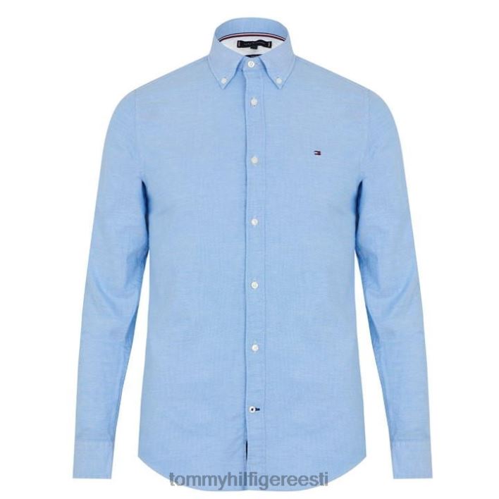 slim fit oxfordi särk RJV6219744 sinine 474 Tommy Hilfiger