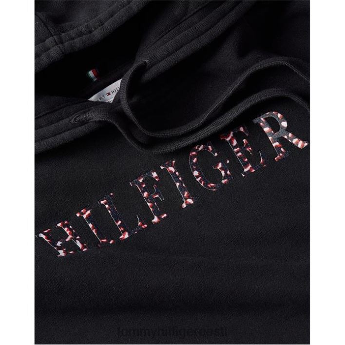 sulemustriga kapuuts RJV6220867 must Tommy Hilfiger