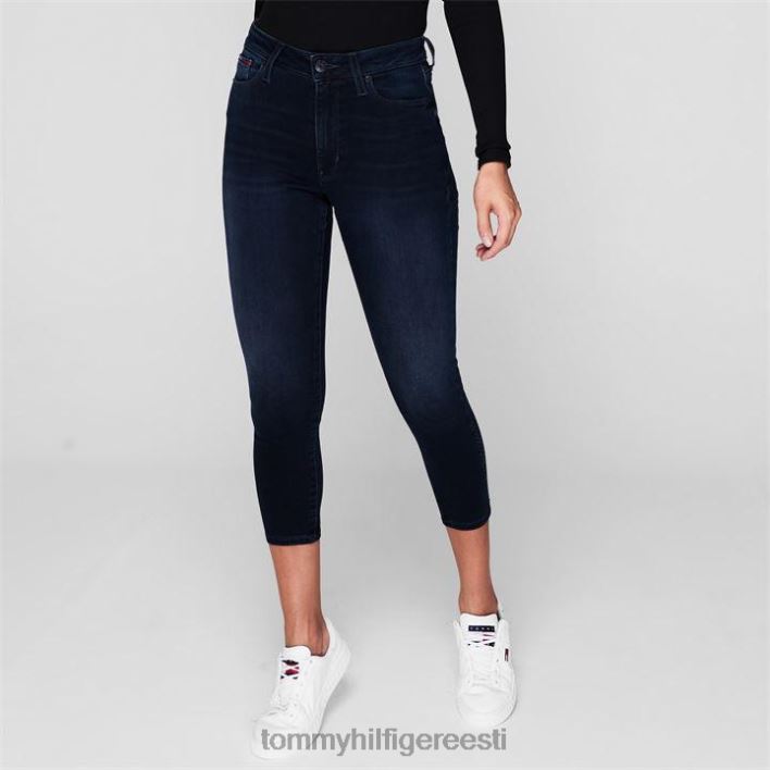 sylvia kõrged kitsad teksad RJV6220872 jeni sinine Tommy Hilfiger