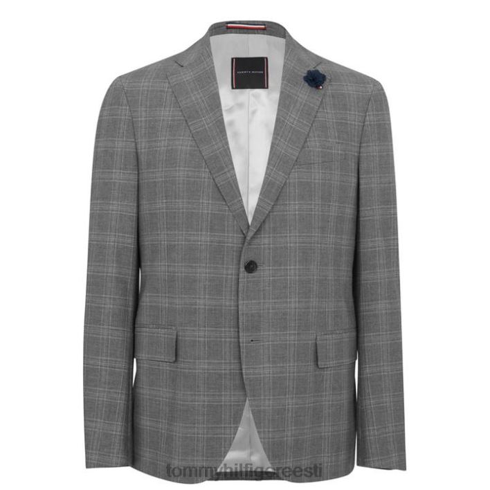 täpiline tšeki bleiser RJV6220864 hall Tommy Hilfiger