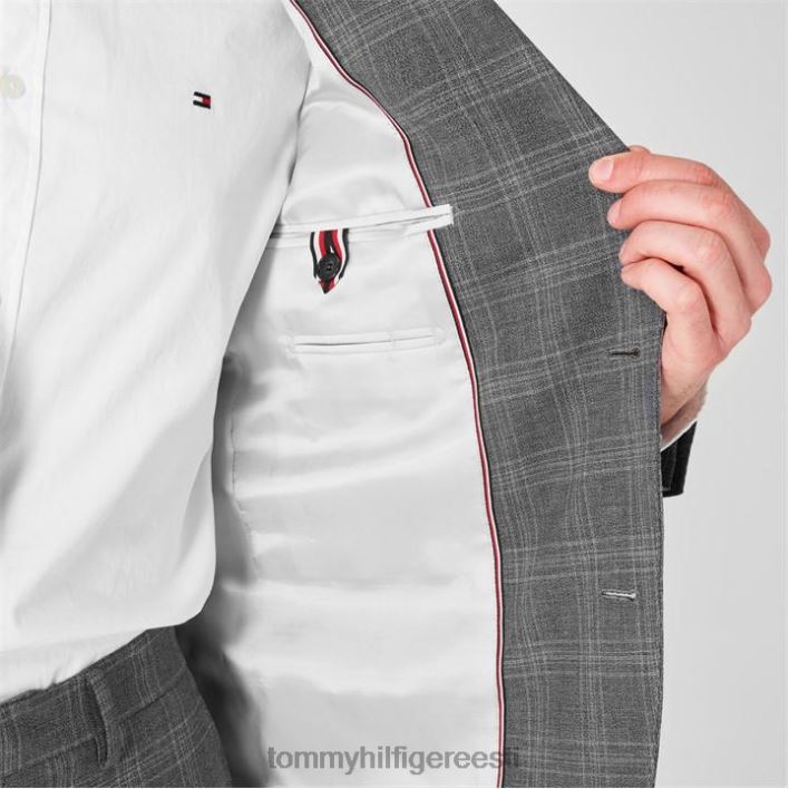 täpiline tšeki bleiser RJV6220864 hall Tommy Hilfiger