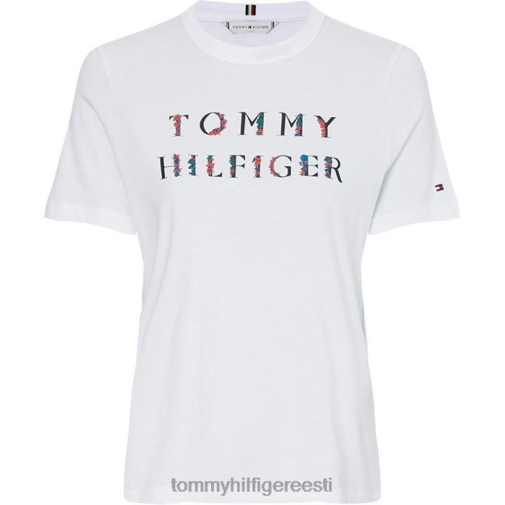 tavaline lilleline T-särk RJV6220343 valge ybr Tommy Hilfiger