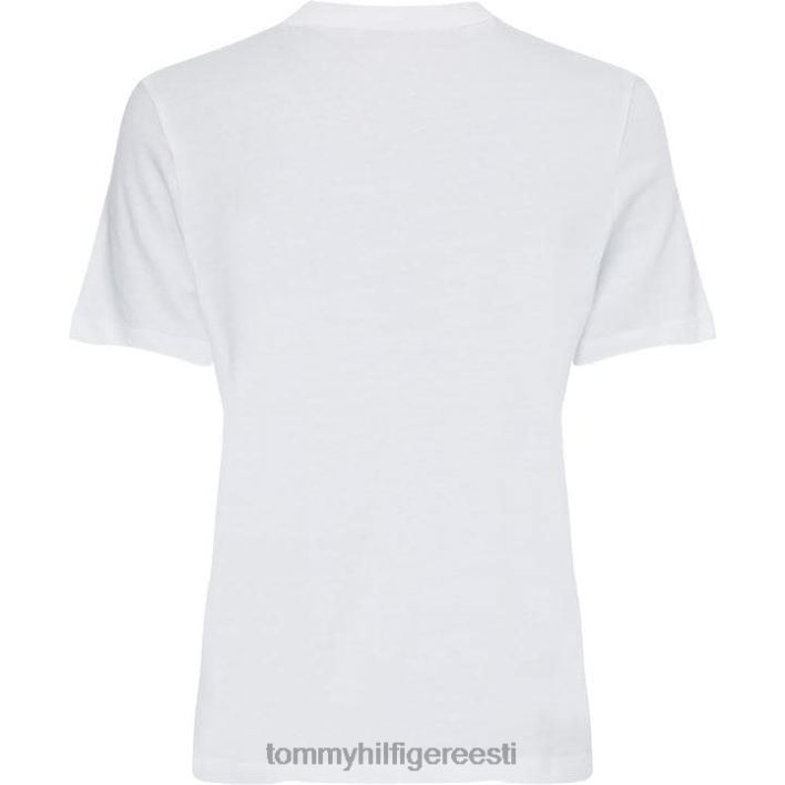 tavaline lilleline T-särk RJV6220343 valge ybr Tommy Hilfiger