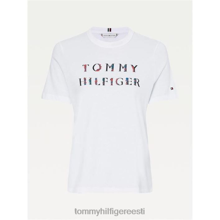 tavaline lilleline T-särk RJV6220343 valge ybr Tommy Hilfiger