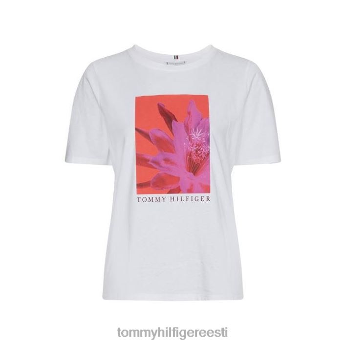 tavaline lilleline c-nk tee ss RJV6220209 optika valge Tommy Hilfiger