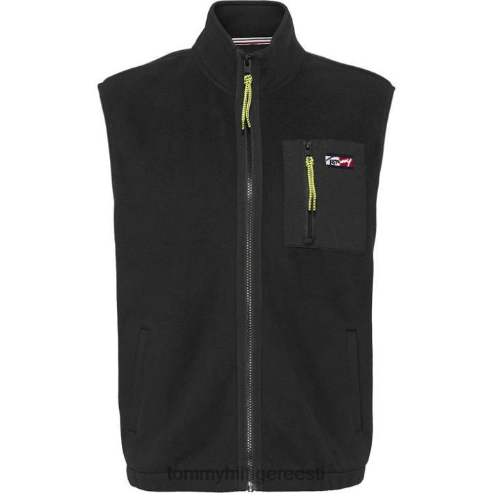 tavaline polaarfliisist särk RJV6220515 must Tommy Hilfiger