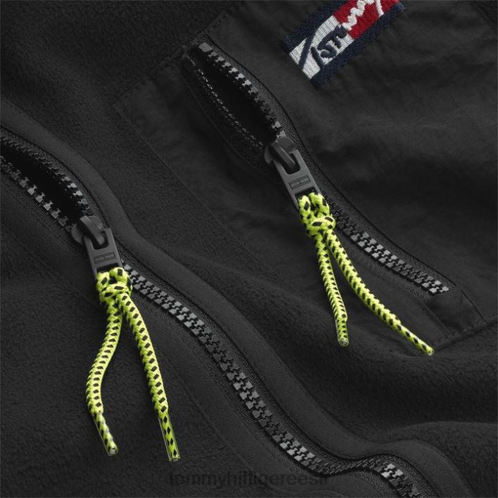 tavaline polaarfliisist särk RJV6220515 must Tommy Hilfiger