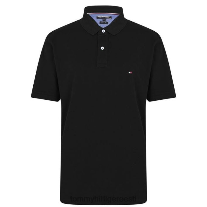 tavalise sobivusega polosärk RJV6219784 must 032 Tommy Hilfiger