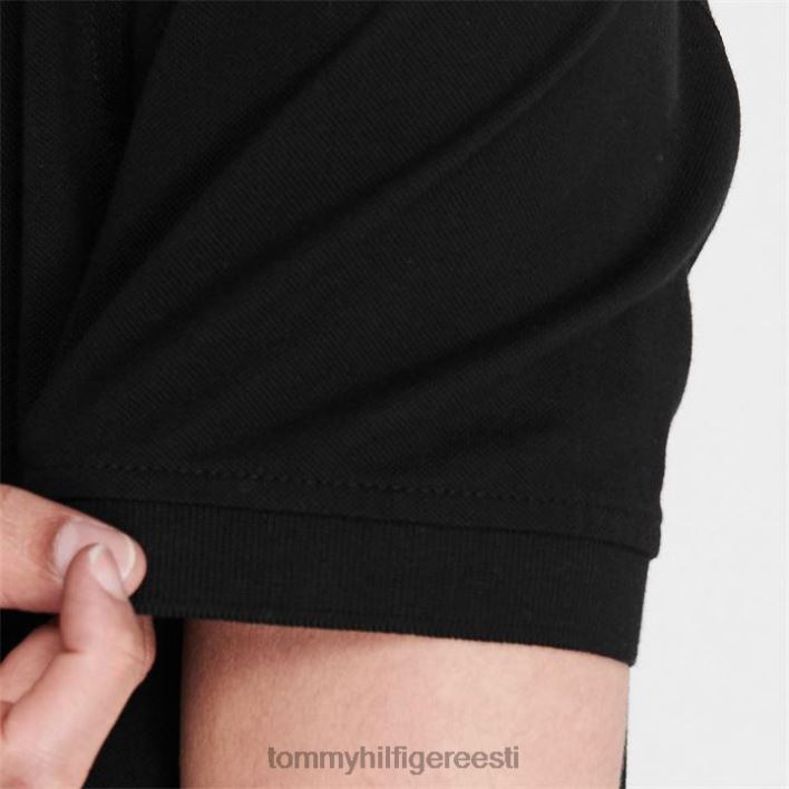 tavalise sobivusega polosärk RJV6219784 must 032 Tommy Hilfiger