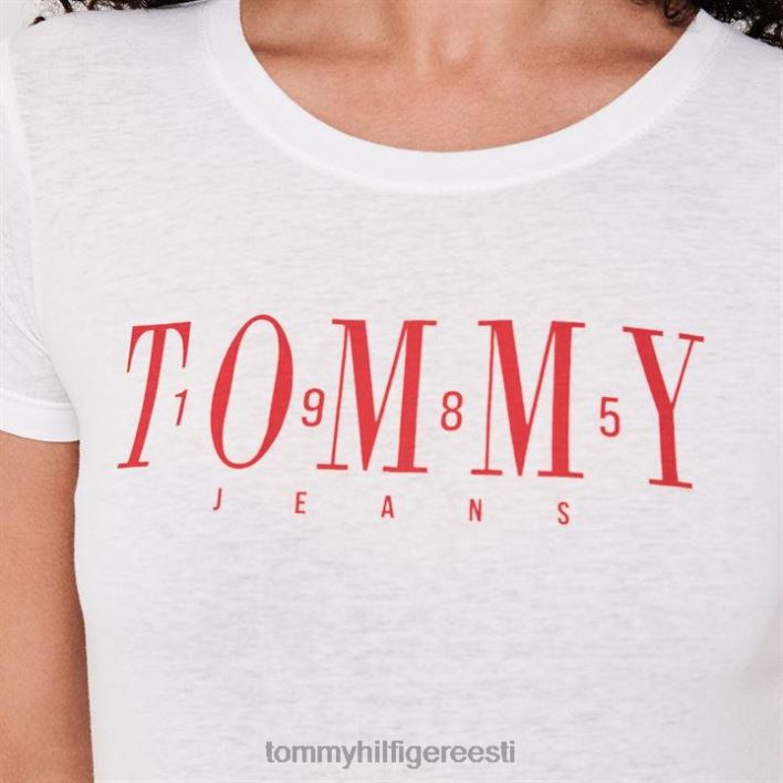 tee RJV6220866 klassikaline valge Tommy Hilfiger