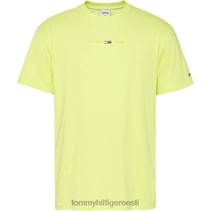 teksadest geeli logoga T-särk RJV6219728 pleekinud lubi Tommy Hilfiger