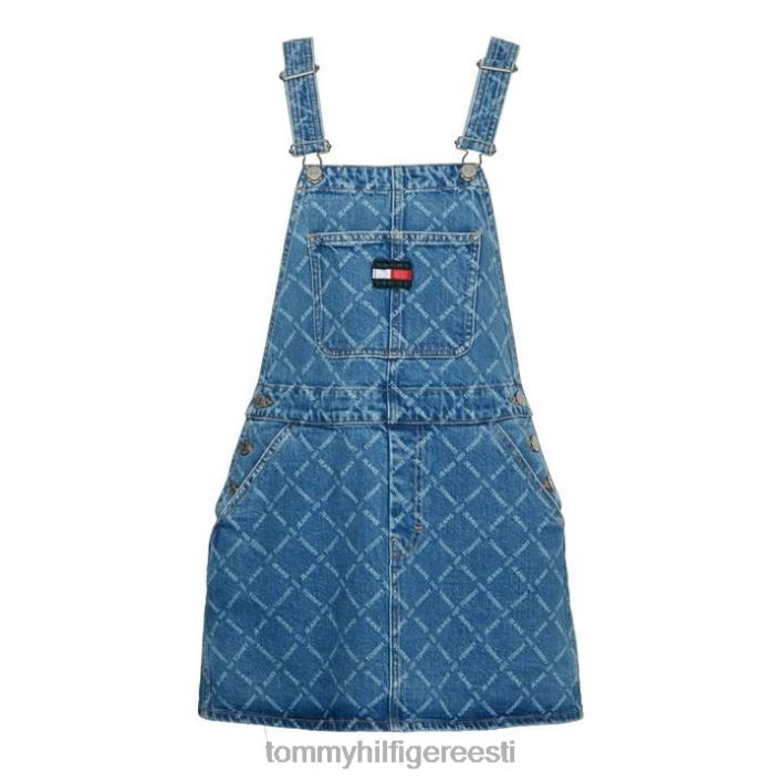 teksariidest dungaree kleit cf8011 RJV6220321 lt denim 1ab Tommy Hilfiger