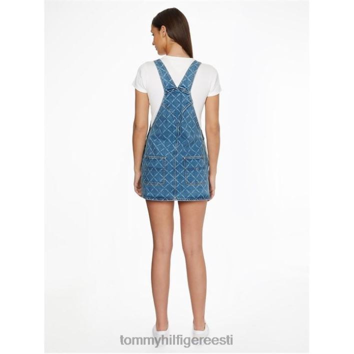 teksariidest dungaree kleit cf8011 RJV6220321 lt denim 1ab Tommy Hilfiger