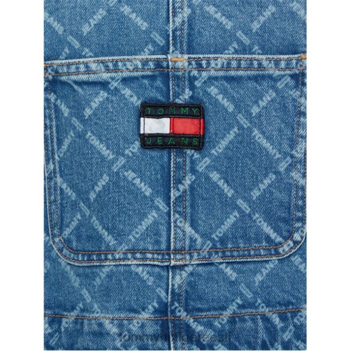 teksariidest dungaree kleit cf8011 RJV6220321 lt denim 1ab Tommy Hilfiger